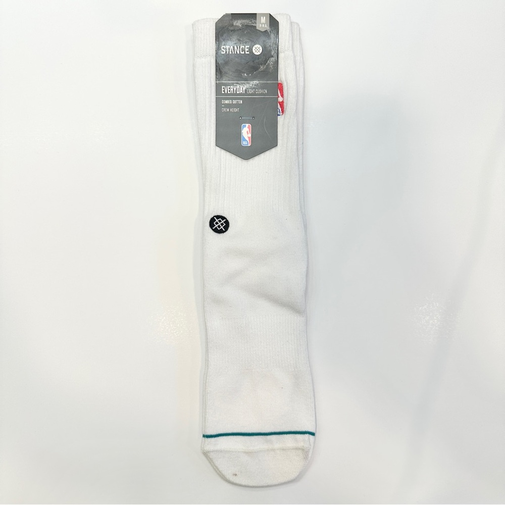 Stance Everyday White Crew Socks NBA socks